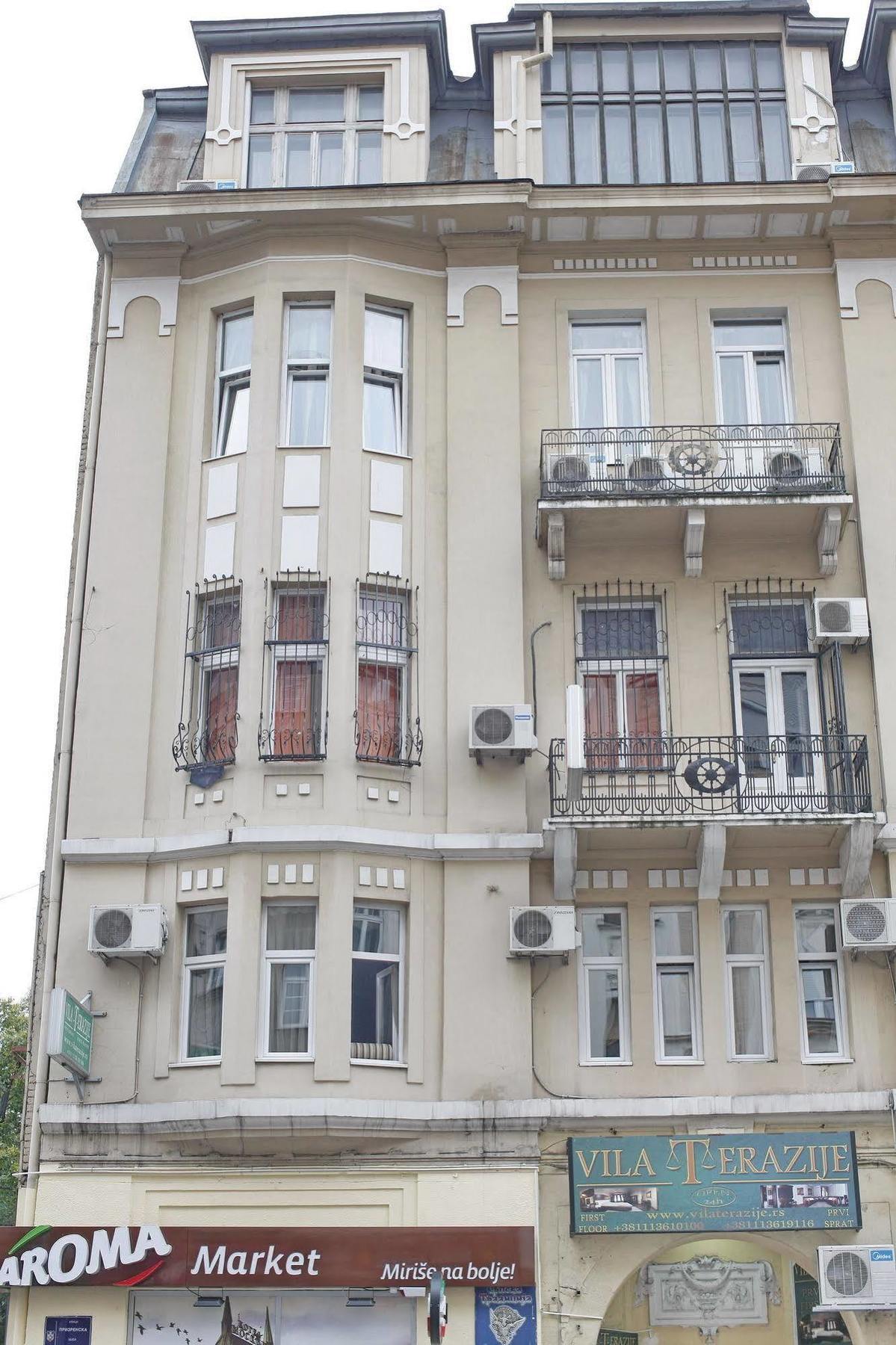 Hotel Vila Terazije Belgrad Exterior foto